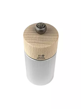 PEUGEOT | Molinillo de sal 18cm LINE Alu / Haya - Natural | beige